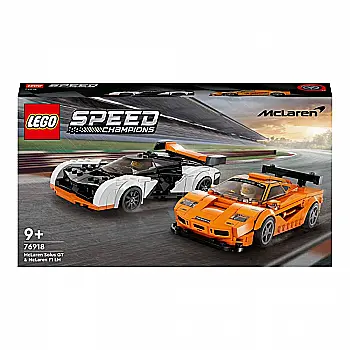 Конструктор Lego Speed Champions "McLaren Solus GT і McLaren F1 LM", 76918 Конструктор Lego Speed Champions "McLaren Solus GT і McLaren F1 LM", 76918