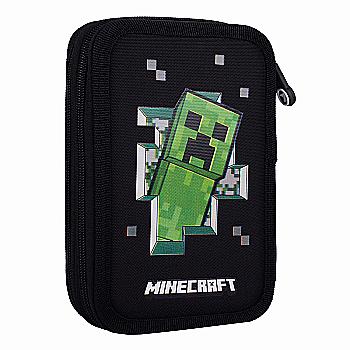 Пенал твердий YES HP-01 "Minecraft World" подвійний, 533643