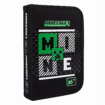 Пенал жесткий YES HP-02 "Minecraft Game" одинарный без клапана, 533651 Пенал жесткий YES HP-02 "Minecraft Game" одинарный без клапана, 533651