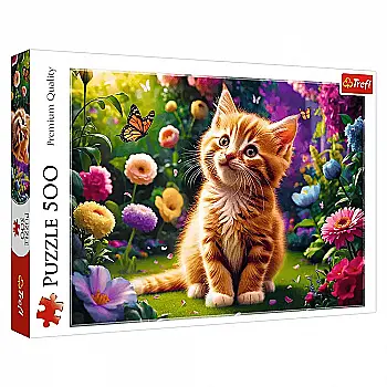 Пазл "500" - Мила Кітті, 37525, Trefl Пазл "500" - Мила Кітті, 37525, Trefl