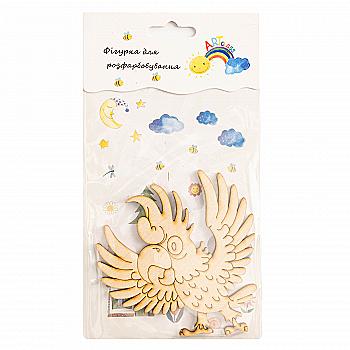 Заготівка дерев`яна "Кеша, блістер", 87*90 мм, LK10-012B Заготівка дерев`яна "Кеша, блістер", 87*90 мм, LK10-012B