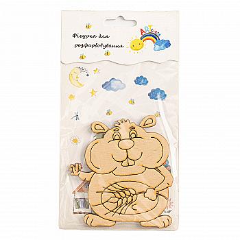 Заготівка дерев`яна "Хома, блістер", 80*85 мм, LK10-014B Заготівка дерев`яна "Хома, блістер", 80*85 мм, LK10-014B