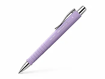 Ручка кулькова Poly Ball XB sweet lilac, 241104 Faber-Castell Ручка кулькова Poly Ball XB sweet lilac, 241104 Faber-Castell