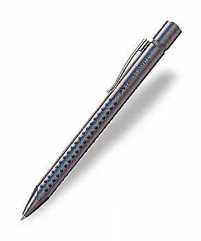 Ручка кулькова автомат. Grip ХВ Glam Silver, 243911 Faber-Castell Ручка кулькова автомат. Grip ХВ Glam Silver, 243911 Faber-Castell