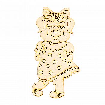 Заготівка дерев`яна "На прогулянці", ZS087 Заготівка дерев`яна "На прогулянці", ZS087