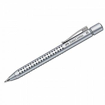 Ручка кулькова Grip 2011 срібло, 144111 Faber-Castell Ручка кулькова Grip 2011 срібло, 144111 Faber-Castell