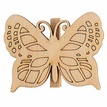 Прищіпка декоративна "Метелик 1", 000747 ArtBober Прищіпка декоративна "Метелик 1", 000747 ArtBober