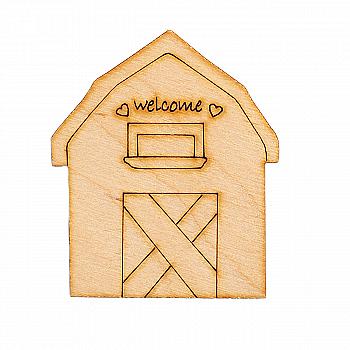 Заготівка дерев`яна "Альпійське село, будинок-2", R084 Заготівка дерев`яна "Альпійське село, будинок-2", R084