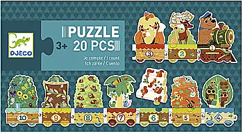 Игра-пазл "Я считаю", DJ08194, DJECO