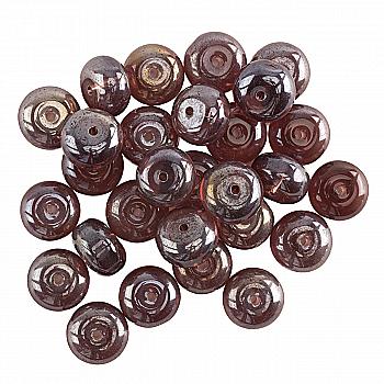 Намистини 12*8 мм, 50 г, luster 11124/008C Crystal Art Намистини 12*8 мм, 50 г, luster 11124/008C Crystal Art