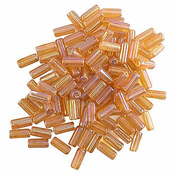 Намистини 4*10 мм, 50 г, rainbow 11055/020C Crystal Art Намистини 4*10 мм, 50 г, rainbow 11055/020C Crystal Art