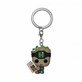 Фигурка на клиписе Funko Pop серии "Я есть Грут" - Грут с книгой, 70647 Фигурка на клиписе Funko Pop серии "Я есть Грут" - Грут с книгой, 70647