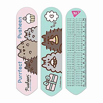 Закладка 2D Yes "Pusheen", рожево-зелений, 708341