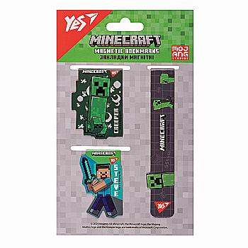 Закладки магнитные Yes "Minecraft. Boom" 3 шт, 708345 Закладки магнитные Yes "Minecraft. Boom" 3 шт, 708345