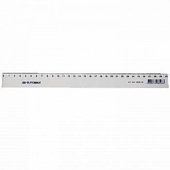 Линейка пластиковая 30 см., прозрачная, BM.5829-30 Линейка пластиковая 30 см., прозрачная, BM.5829-30