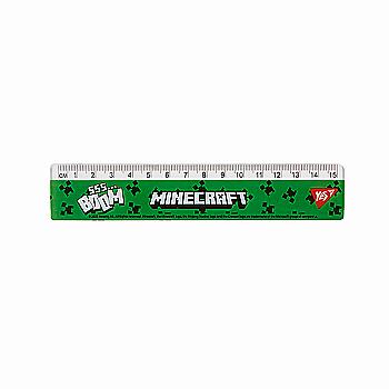 Лінійка 15 см "Minecraft. Boom" 370680 Yes Лінійка 15 см "Minecraft. Boom" 370680 Yes
