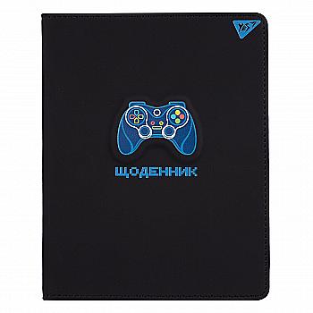 Щоденник шк. PU твердий "Play game" А5, 40 арк., 911610 YES Щоденник шк. PU твердий "Play game" А5, 40 арк., 911610 YES