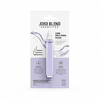 Філер для волосся з колагеном та кератином Stop Split Ends Filler Joko Blend 10 мл, 834280 Філер для волосся з колагеном та кератином Stop Split Ends Filler Joko Blend 10 мл, 834280