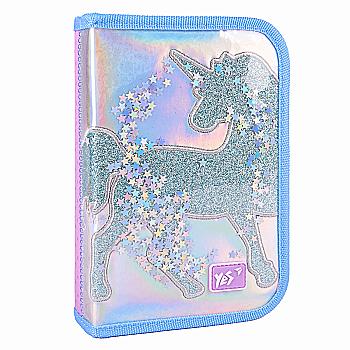 Пенал твердий YES HP-02 "Your Magic Unicorn" одинарний без клапана, 533647 Пенал твердий YES HP-02 "Your Magic Unicorn" одинарний без клапана, 533647