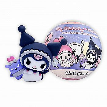 Фігурка-сюрприз у кулі Cool Things серії "Hello Kitty" - Моя Мелоді й Куромі, HK023 Фігурка-сюрприз у кулі Cool Things серії "Hello Kitty" - Моя Мелоді й Куромі, HK023