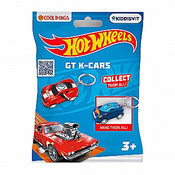 Фігурка-сюрприз з кільцем Cool Things серії "Hot Wheels" - GT K Машинка, HW056 Фігурка-сюрприз з кільцем Cool Things серії "Hot Wheels" - GT K Машинка, HW056