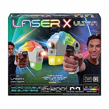 Ігровий набір для лазерних боїв - Laser X Ultra Micro, для двох гравців, 87551 Ігровий набір для лазерних боїв - Laser X Ultra Micro, для двох гравців, 87551