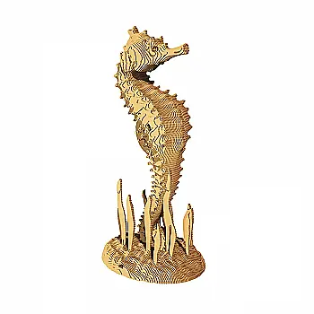 Картонний конструктор "Cartonic 3D Puzzle SEAHORSE", CARTSEAH Картонний конструктор "Cartonic 3D Puzzle SEAHORSE", CARTSEAH