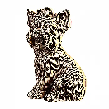 Картонний конструктор "Cartonic 3D Puzzle YORKSHIRE TERRIER", CARTYORK Картонний конструктор "Cartonic 3D Puzzle YORKSHIRE TERRIER", CARTYORK