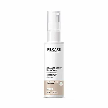 Бульбашковий тонер для обличчя Cellular Boost Bubble Toner RECARE 100 мл, 289716 Бульбашковий тонер для обличчя Cellular Boost Bubble Toner RECARE 100 мл, 289716
