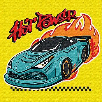 Набір для розпису по номерах 25*25 см "Автоперегони", KHO1192, ТМ "Ideyka" Набір для розпису по номерах 25*25 см "Автоперегони", KHO1192, ТМ "Ideyka"