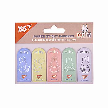 Индексы бумажные Yes "Miffy", 55*22 мм, 100 шт (5*20), 170440 Индексы бумажные Yes "Miffy", 55*22 мм, 100 шт (5*20), 170440