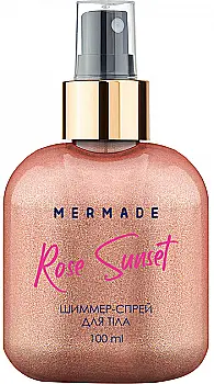 Шиммер-спрей для тіла MERMADE Rose Sunset, 100 мл, MRSS001 Шиммер-спрей для тіла MERMADE Rose Sunset, 100 мл, MRSS001