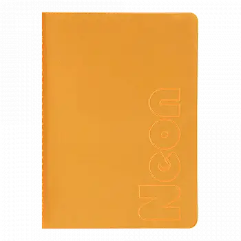 Книга записная А5 80 л, "Neon" пружина, кл., сшитая обложка PVC, оранжевая, BM.24822180-11 Книга записная А5 80 л, "Neon" пружина, кл., сшитая обложка PVC, оранжевая, BM.24822180-11