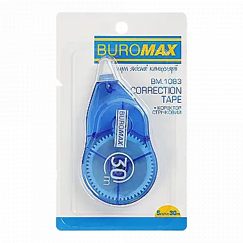 Коректор-стрічка 5мм*30м Buromax BM.1083