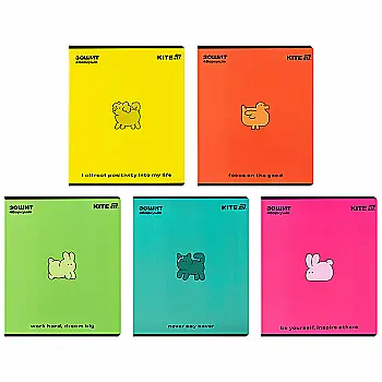 Тетрадь 48 л., кл., УФ лак объемный + софт тач, One color, K25-259-2 Тетрадь 48 л., кл., УФ лак объемный + софт тач, One color, K25-259-2