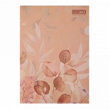 Папка-уголок А4 Arabeski, непрозрачный матовый, пластик, персиковый, BM.3854-46 Папка-уголок А4 Arabeski, непрозрачный матовый, пластик, персиковый, BM.3854-46