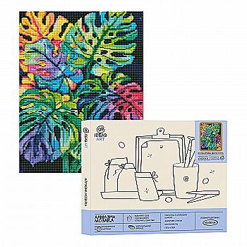 Набір з алмазною мозаїкою "Кольорова монстера" 40*50 см, IDEA2-CK6527, ТМ "99IDEAS" Набір з алмазною мозаїкою "Кольорова монстера" 40*50 см, IDEA2-CK6527, ТМ "99IDEAS"