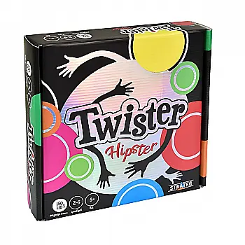 Гра розважальна "Twister-hipster" (укр) 30628, ТМ "Strateg" Гра розважальна "Twister-hipster" (укр) 30628, ТМ "Strateg"