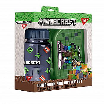 Набор контейнер и бутылка Yes "Minecraft", 2 предмета, 450144 Набор контейнер и бутылка Yes "Minecraft", 2 предмета, 450144