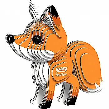 Збірна 3Д модель Eugy "Зоопарк: Червона лисиця", XEG-072 Збірна 3Д модель Eugy "Зоопарк: Червона лисиця", XEG-072