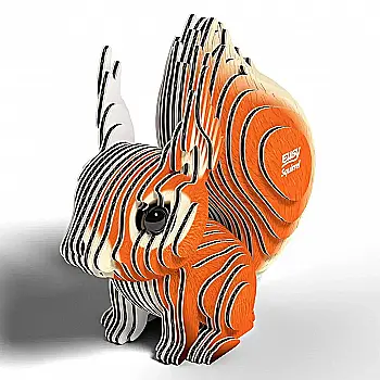 Збірна 3Д модель Eugy "Зоопарк: Білка", XEG-083 Збірна 3Д модель Eugy "Зоопарк: Білка", XEG-083