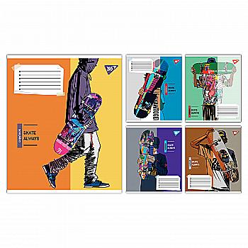 Зошит 96 кл. Yes "Skate is always", 767817 Зошит 96 кл. Yes "Skate is always", 767817