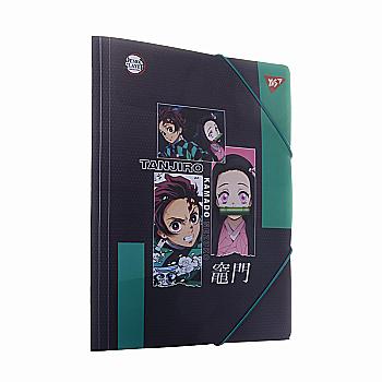 Папка Yes A4 на гумці "Demon Slayer", 492286 Папка Yes A4 на гумці "Demon Slayer", 492286