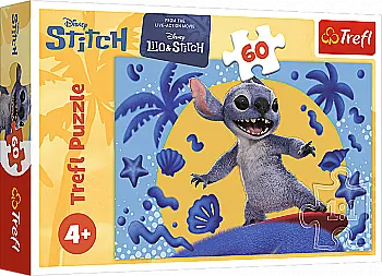 Пазл "60" - Disney Stitch The Movie День зі Стічем, 74076, Trefl Пазл "60" - Disney Stitch The Movie День зі Стічем, 74076, Trefl