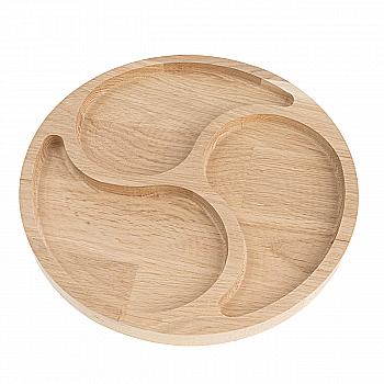 Деревянная монастырь на 3 секции (круглая/дуб) 28 см, 36831 Деревянная монастырь на 3 секции (круглая/дуб) 28 см, 36831