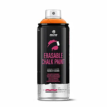 Аерозольна фарба MTN PRO Erasable Chalk Paint C-2004 400 мл Orange, EX014PC2004 Аерозольна фарба MTN PRO Erasable Chalk Paint C-2004 400 мл Orange, EX014PC2004