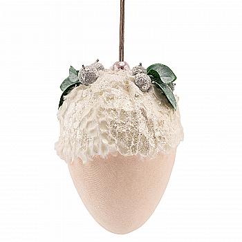 Іграшка новорічна Флоріаль, Жолудь, 15 см, 558 Іграшка новорічна Флоріаль, Жолудь, 15 см, 558