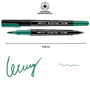 Маркер акварельный SANTI "Brush Pen" SW-20, аквамарин, двусторонний, 391020 Маркер акварельный SANTI "Brush Pen" SW-20, аквамарин, двусторонний, 391020