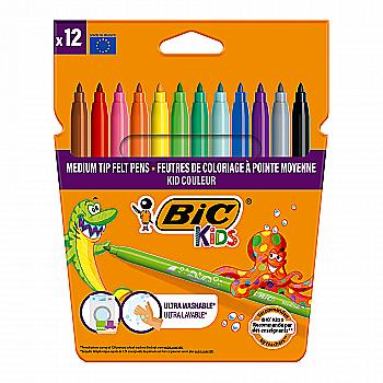 Фломастери 12 кол. Кіd-couleur (2727) bc9202932 Bic Фломастери 12 кол. Кіd-couleur (2727) bc9202932 Bic