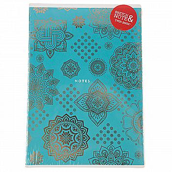 Комплект із 2-х зошитів А5 40 арк. "TwinBook", лін.-нелін, металізац скоба (2624) Комплект із 2-х зошитів А5 40 арк. "TwinBook", лін.-нелін, металізац скоба (2624)
